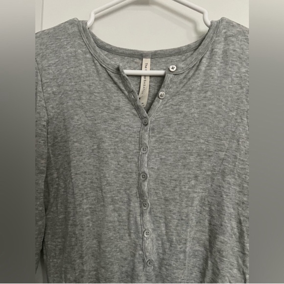 ARITZIA BABATON GREY JEWEL BODYSUIT - MEDIUM - Picture 6 of 12